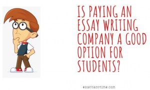 is paying an essay writing company a good option for students , paying for essays, students paying for essays, paying someone to write your essays