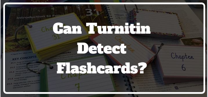 can turnitin detect flashcards