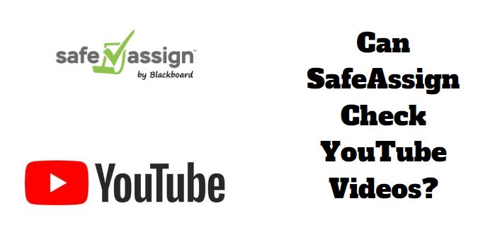 safeassign check youtube